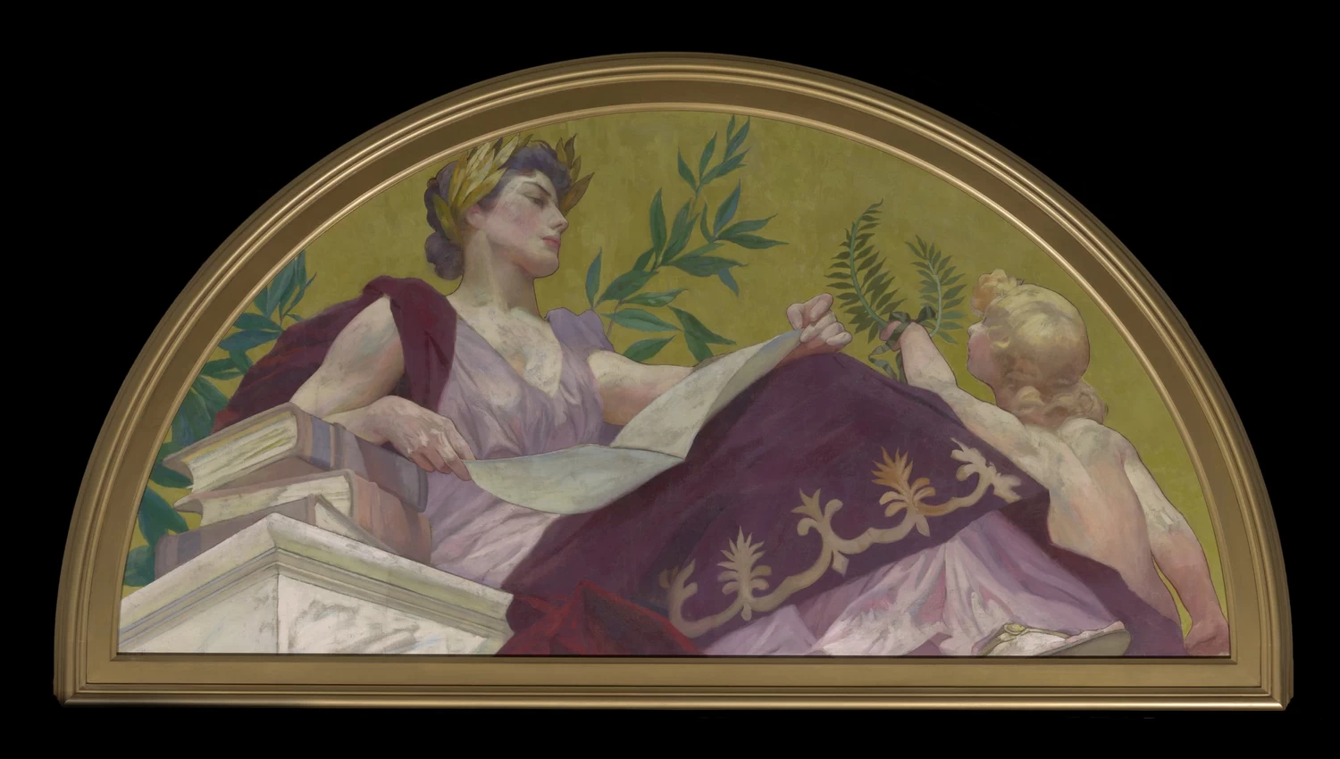 Musa della letteratura, 1893 - Yale University Art Gallery, New Haven